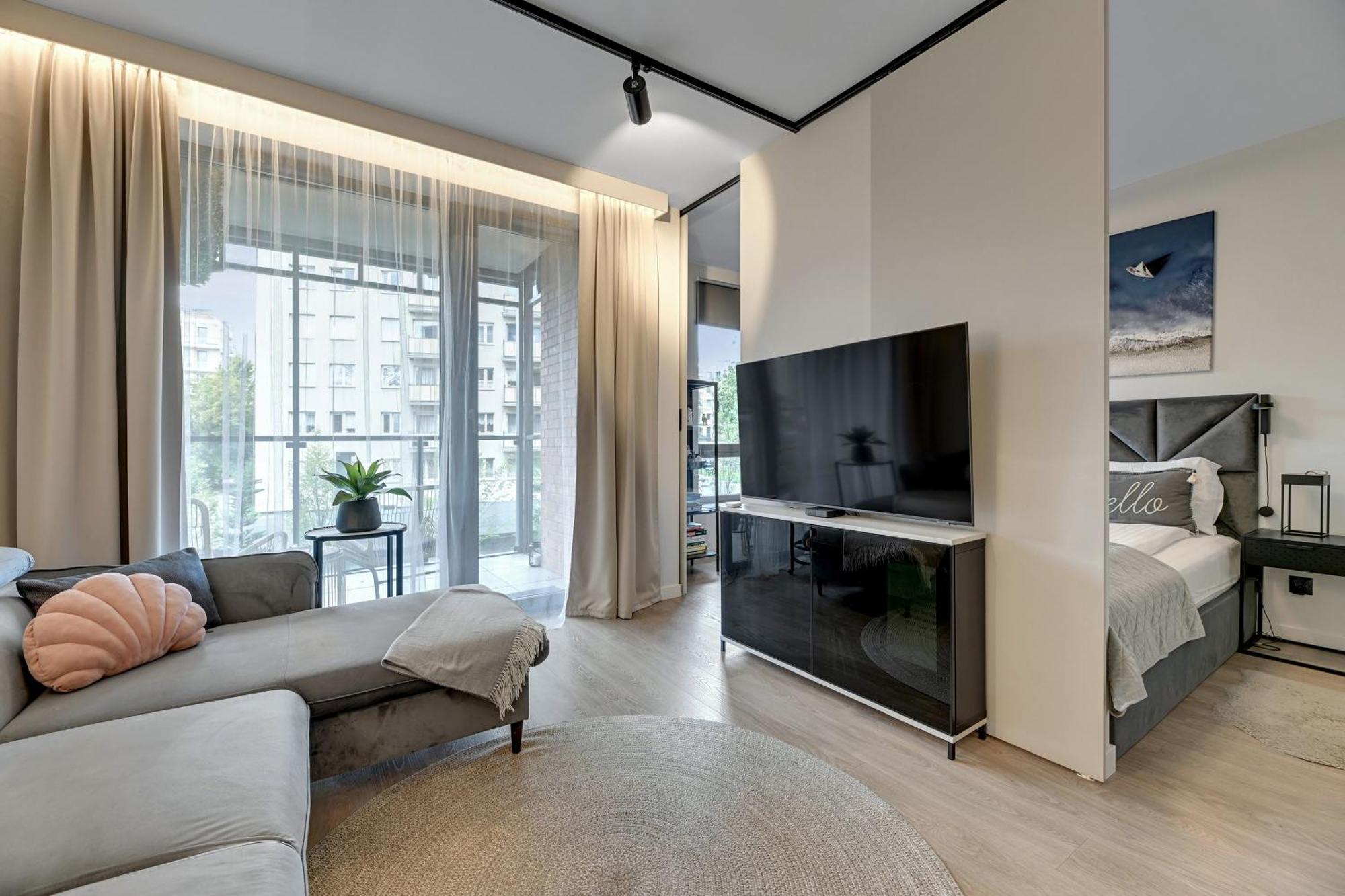 Scala City Center Premium Studios By Lion Apartments 그단스크 외부 사진