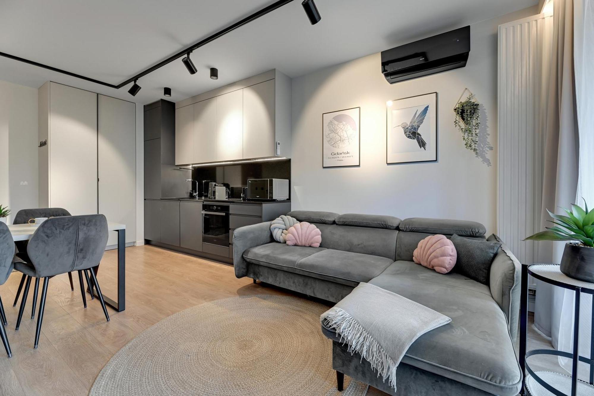 Scala City Center Premium Studios By Lion Apartments 그단스크 외부 사진