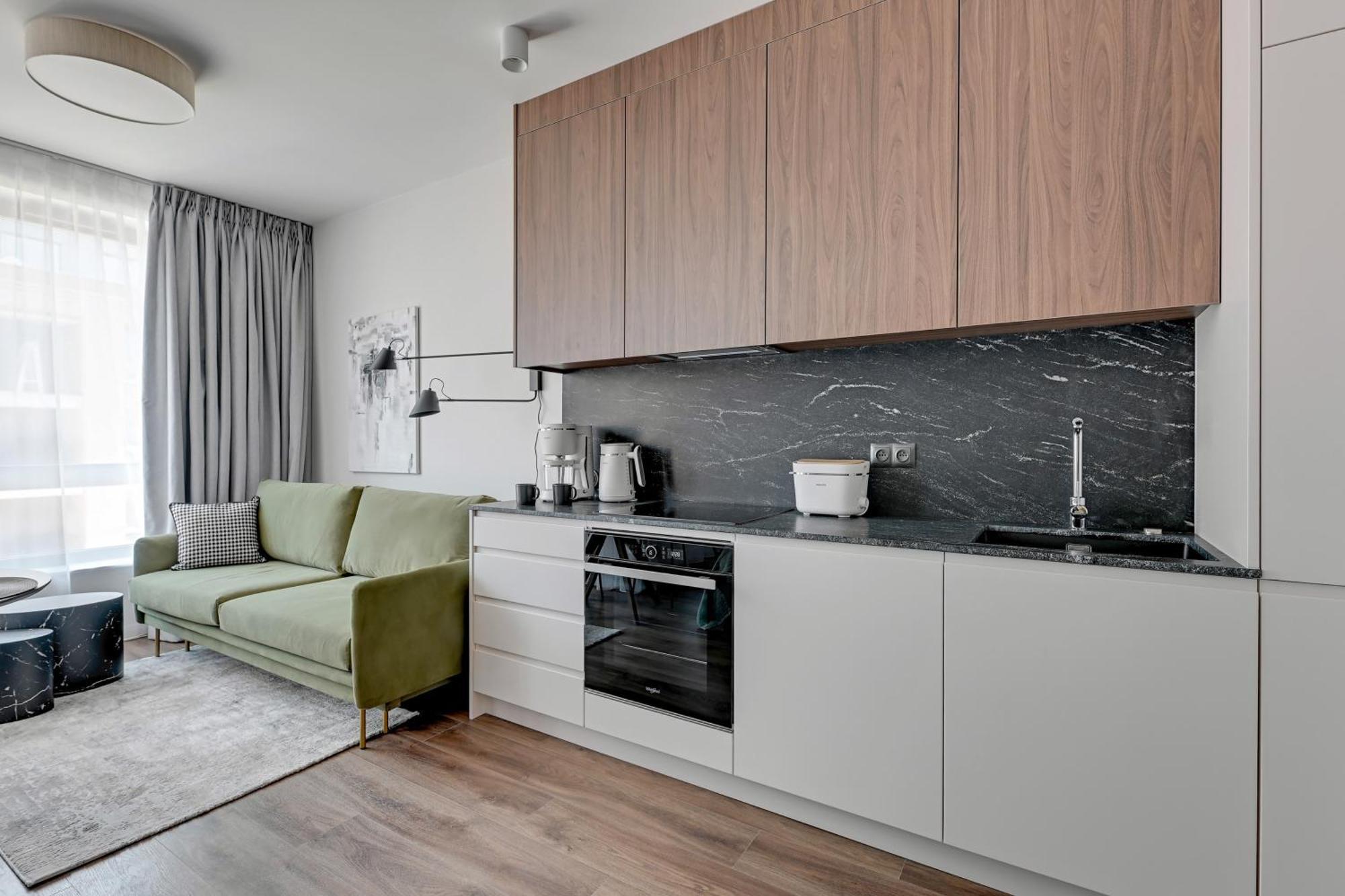 Scala City Center Premium Studios By Lion Apartments 그단스크 외부 사진