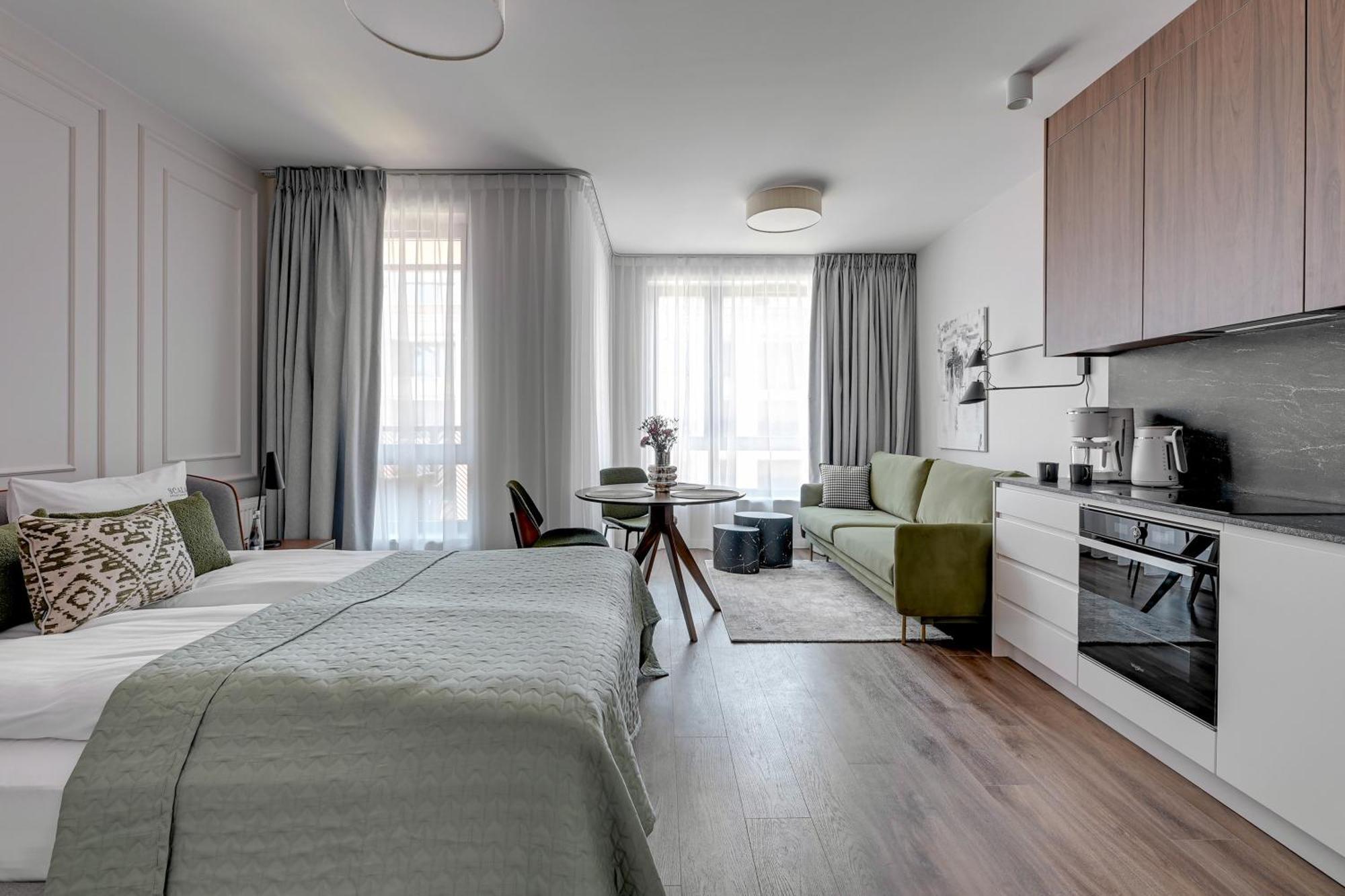 Scala City Center Premium Studios By Lion Apartments 그단스크 외부 사진